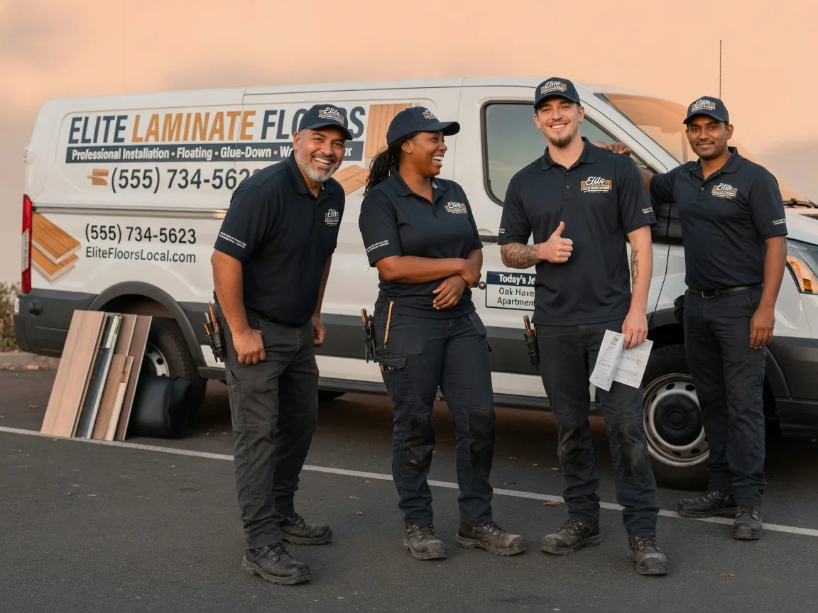 Laminate flooring installation company in Gibsland, LA